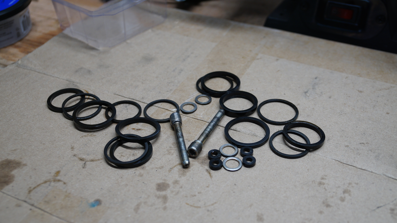 Old parts aftermath.